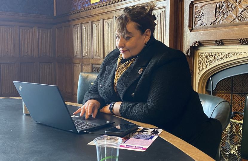 Caroline Henry  Police and Crime Commissioner Nottinghamshire in Parliament