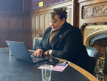 Caroline Henry  Police and Crime Commissioner Nottinghamshire in Parliament